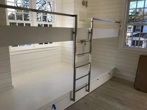 Stainless bunk ladders